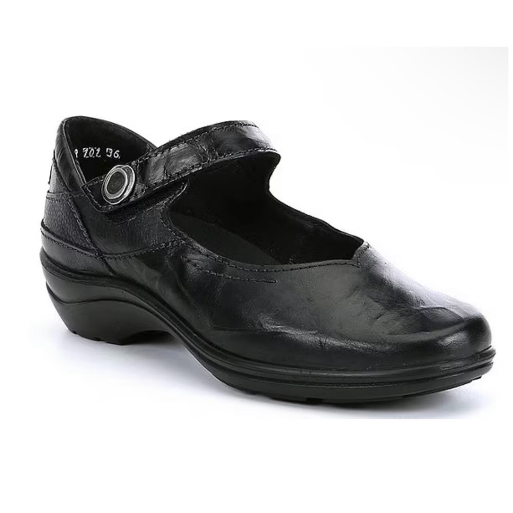 Romika | Academia Leather Mary Jane Cassie Comfort Shoes Black | 38